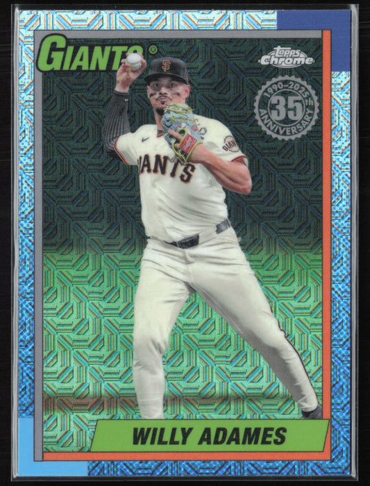 Willy Adames Silver Pack Mojo