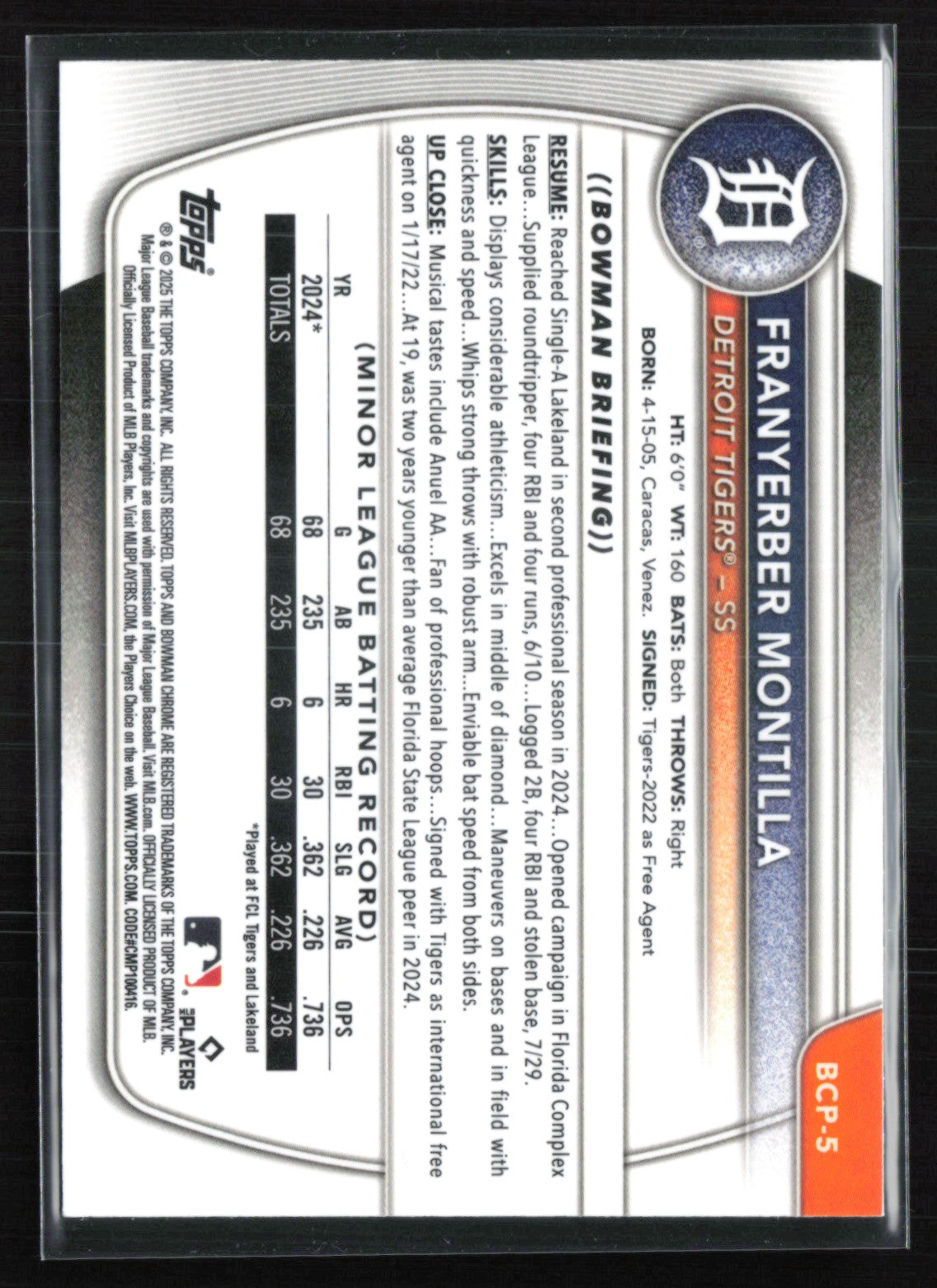 Franyerber Montilla 1st Bowman