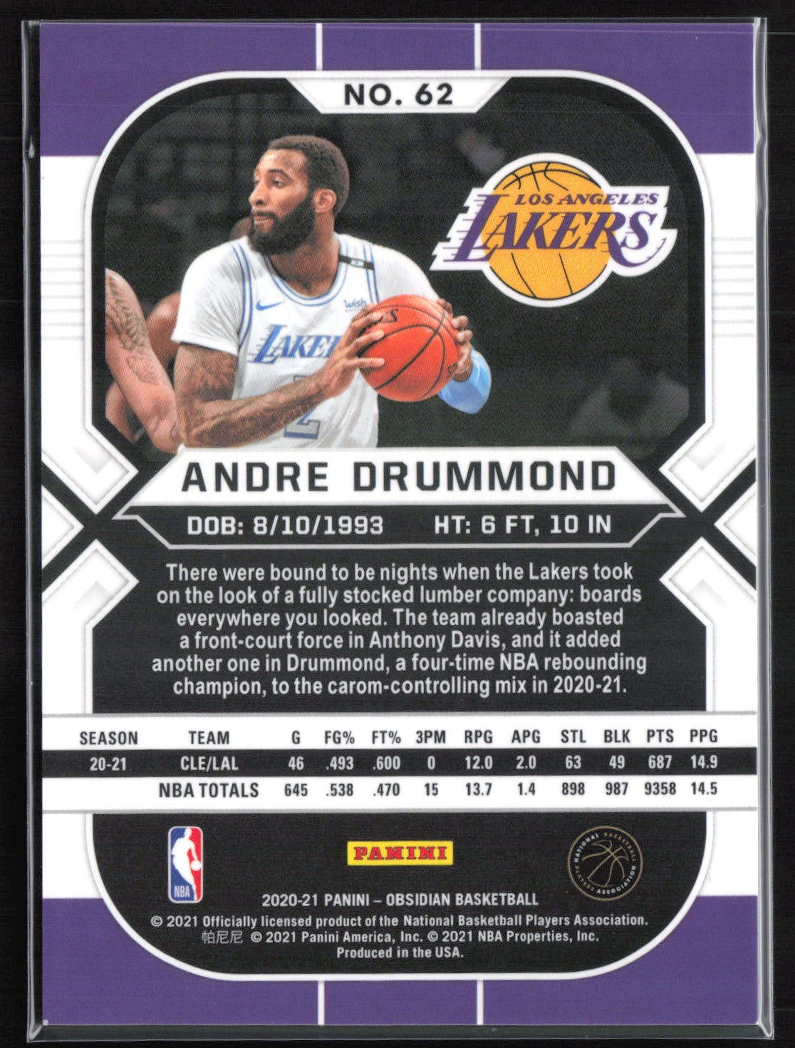 Andre Drummond Silver Pulsar