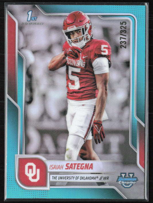 Isaiah Sategna 1st Bowman /325