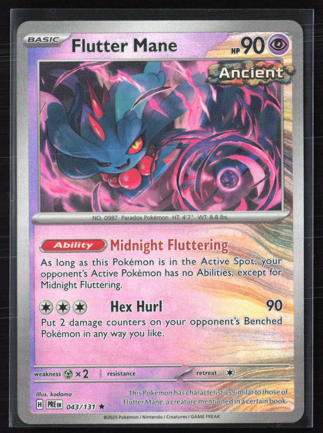 Flutter Mane Rare Holo Ancient