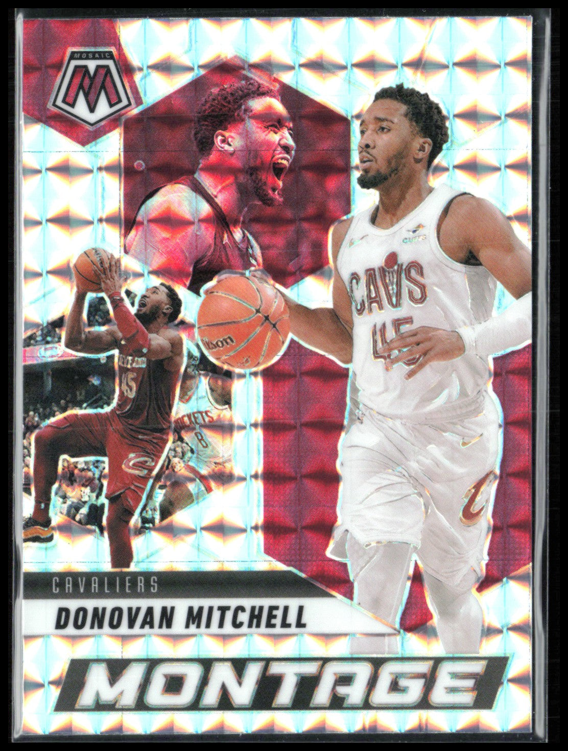 Donovan Mitchell Montage Mosaic Prizm