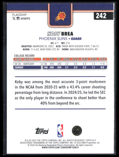 Koby Brea RC Foil