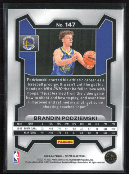 Brandin Podziemski RC