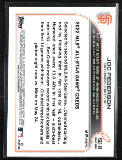 Joc Pederson ASG