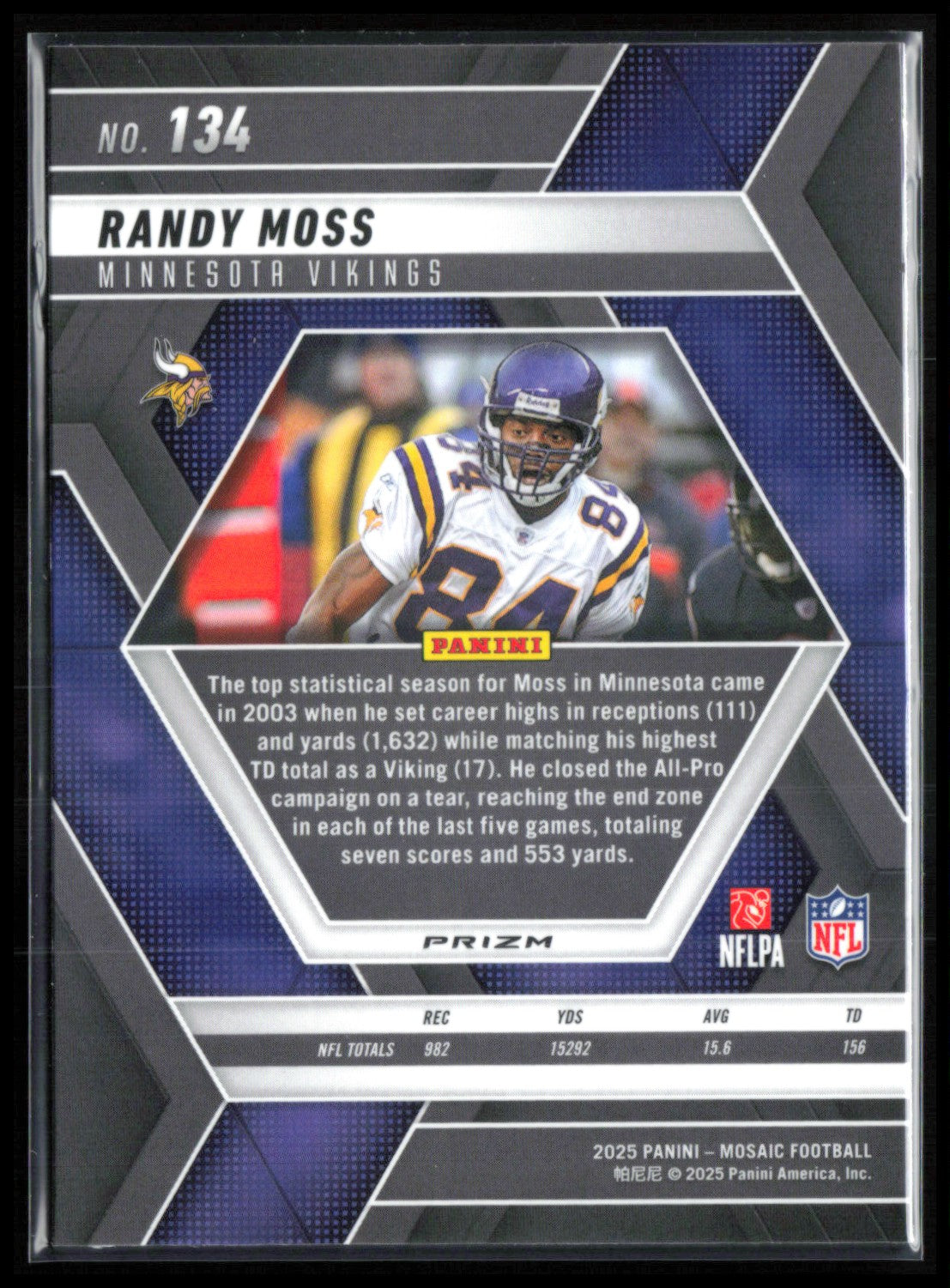 Randy Moss Green