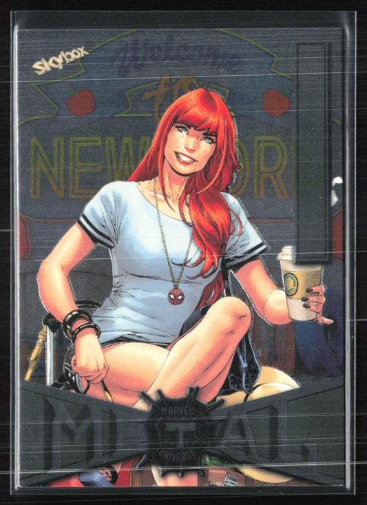 Mary Jane Watson 2021 Marvel Metal Universe
