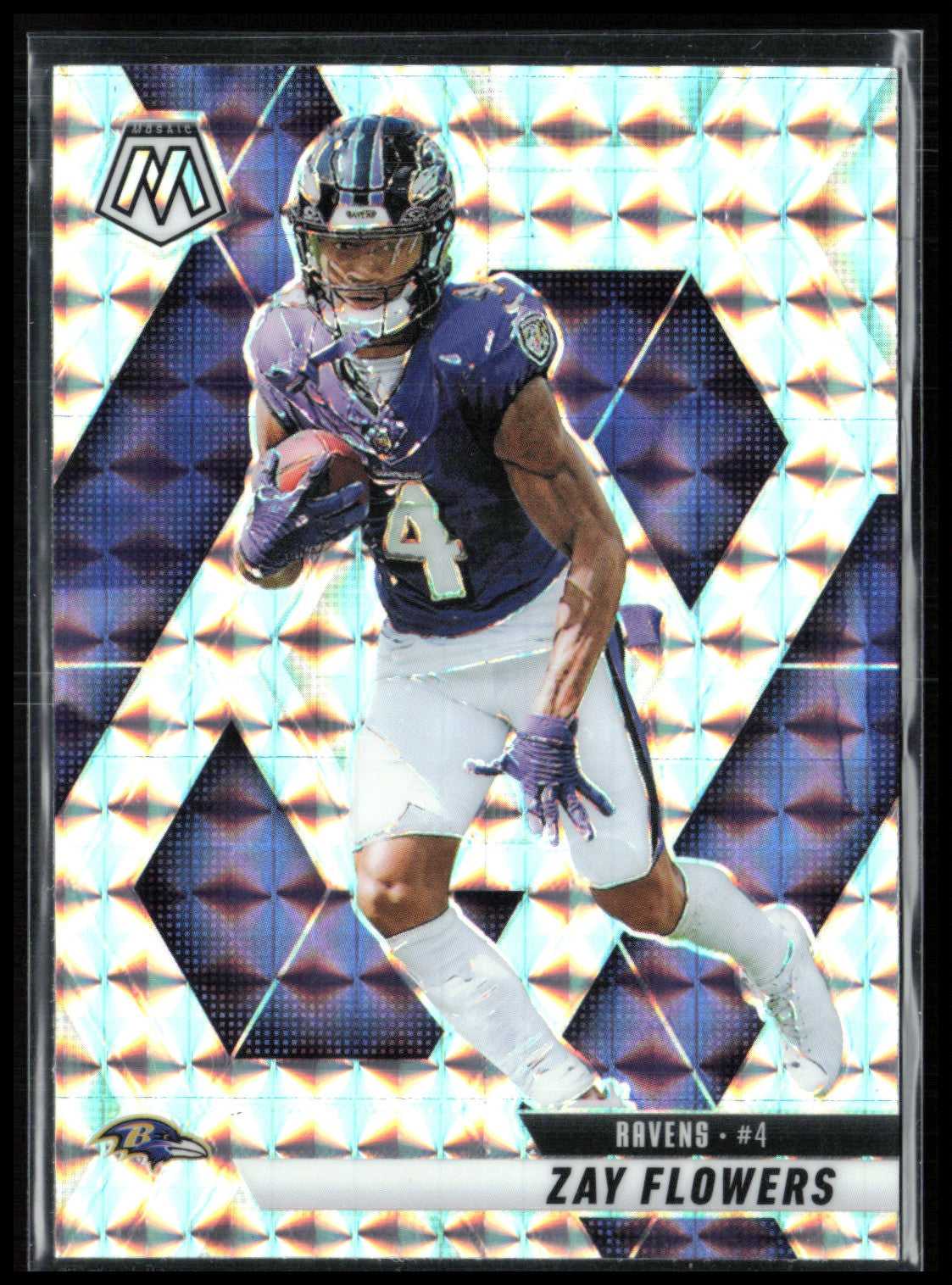 Zay Flowers Mosaic Prizm