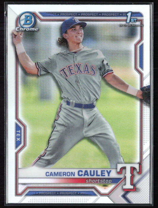 Cameron Cauley 1st Bowman Refractor