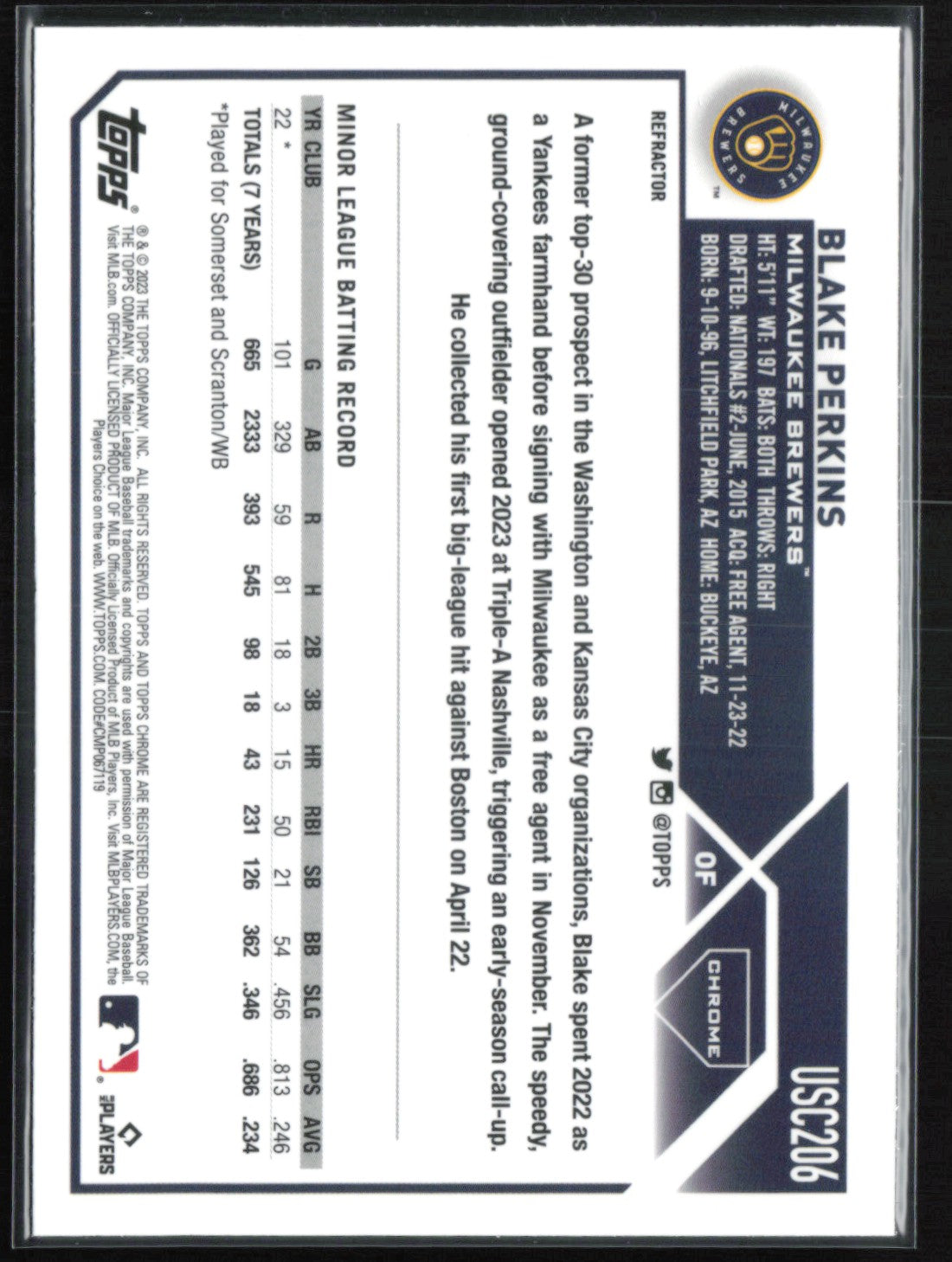 Blake Perkins RC Refractor