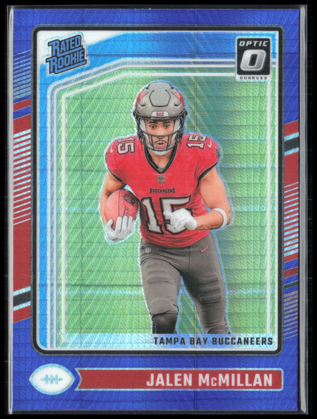 Jalen McMillan RC Blue Hyper