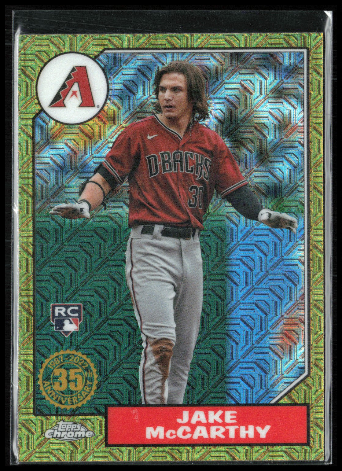 Jake McCarthy RC Silver Pack Mojo