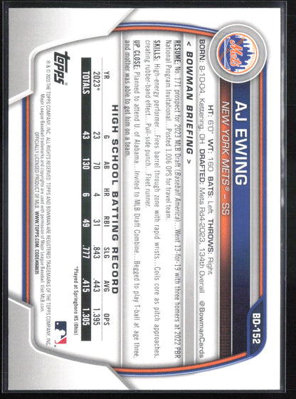 AJ Ewing 1st Bowman