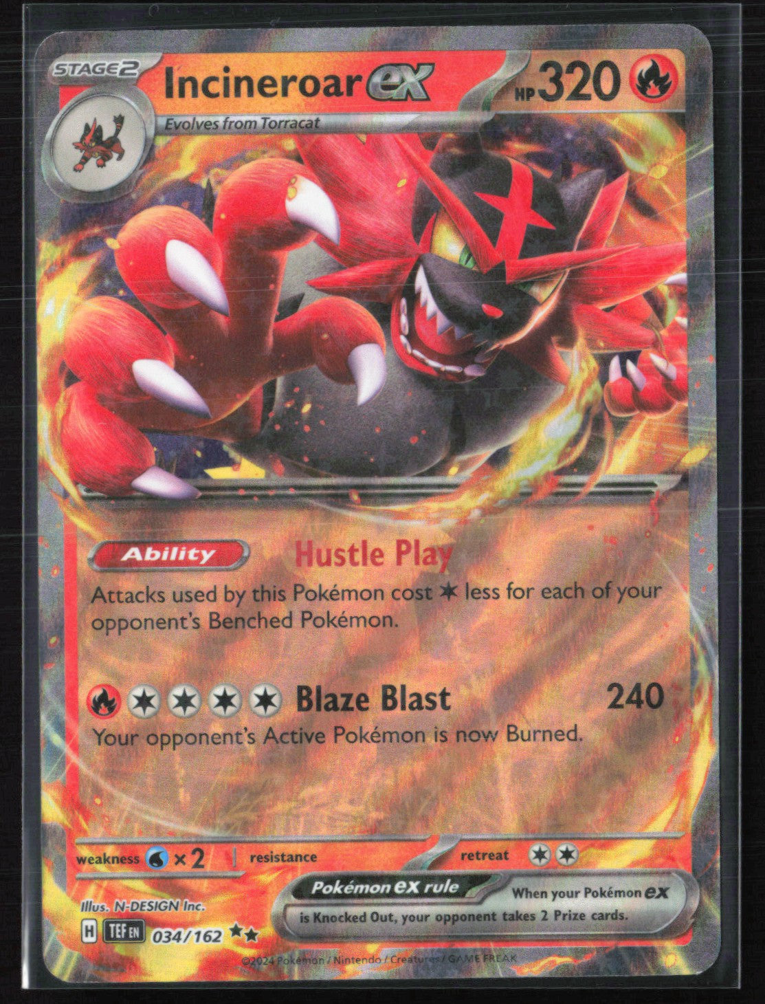 Incineroar ex