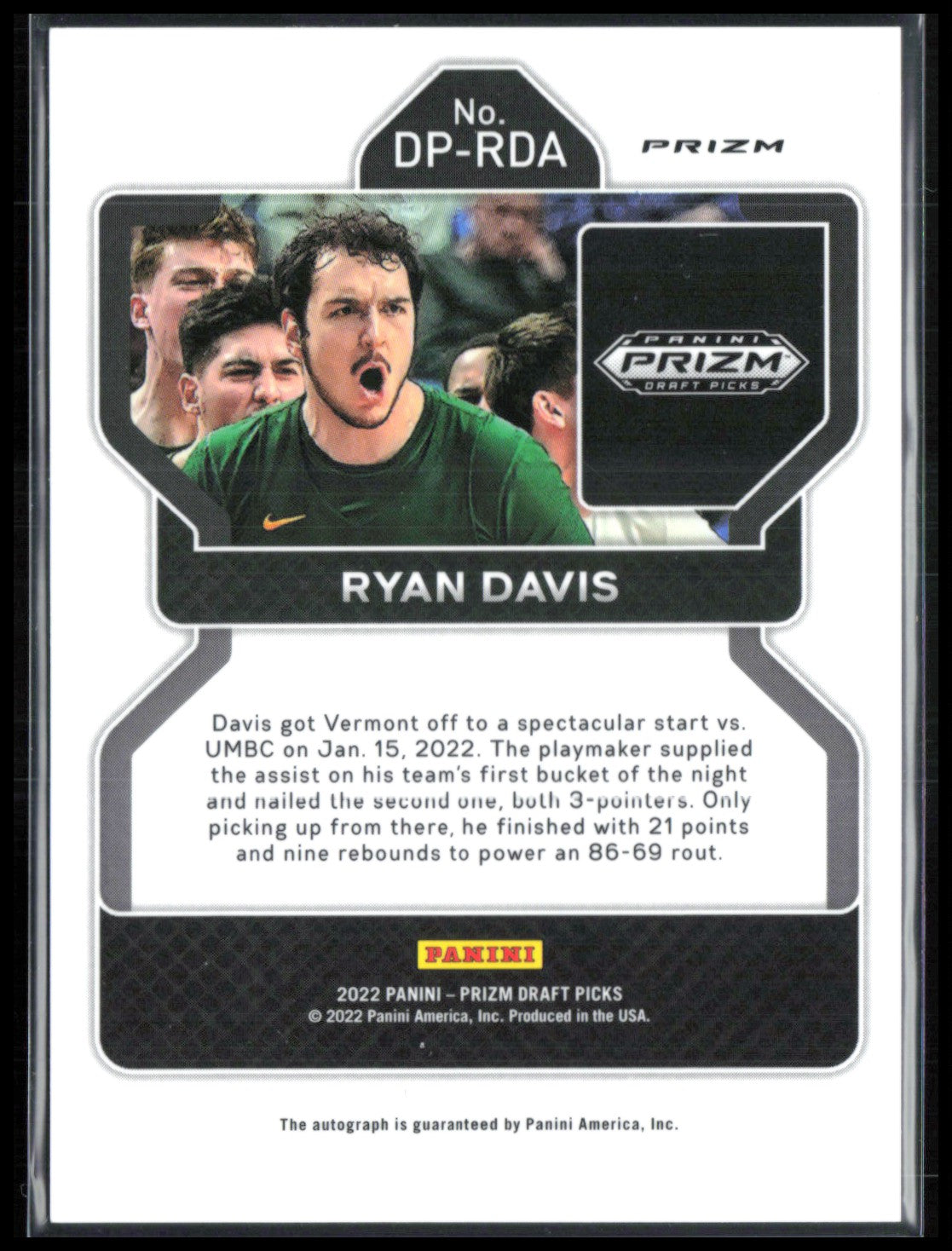 Ryan Davis Auto Green Prizm