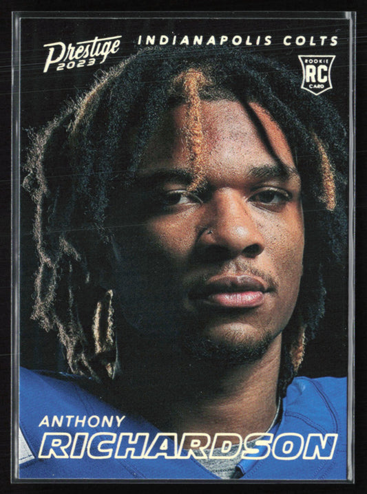 Anthony Richardson RC Rookie Portraits 2023 Prestige