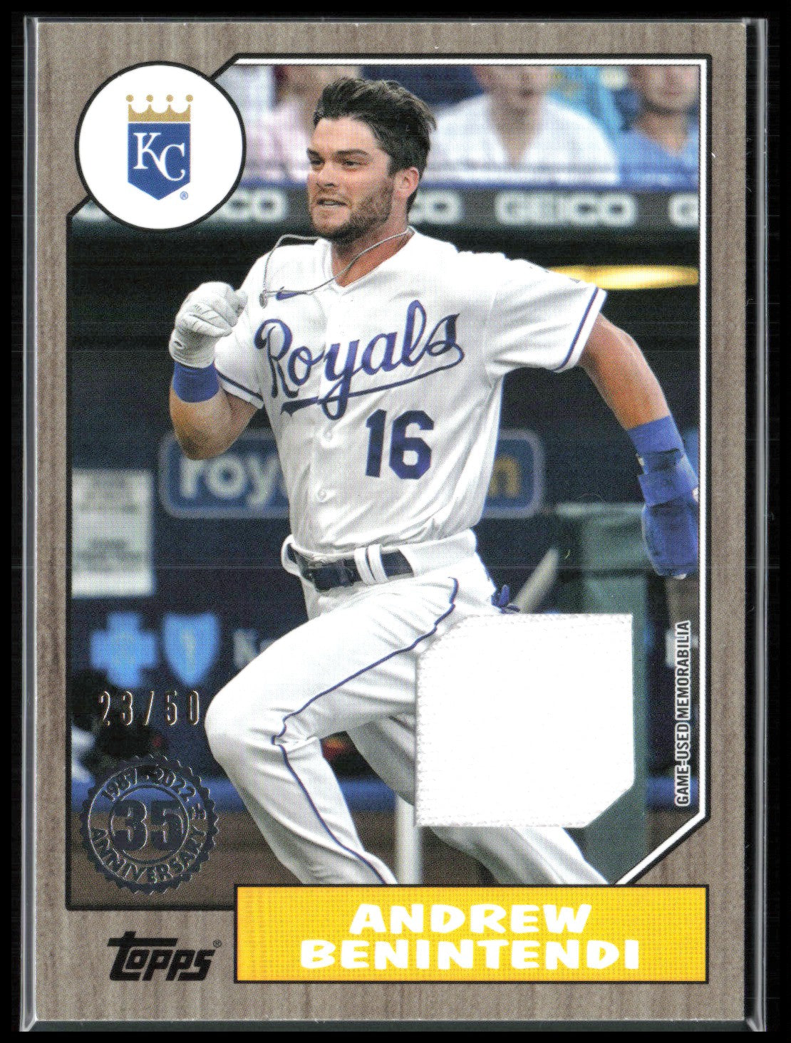 Andrew Benintendi Game-Used Relic /50 2022 Topps