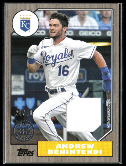 Andrew Benintendi Game-Used Relic /50 2022 Topps