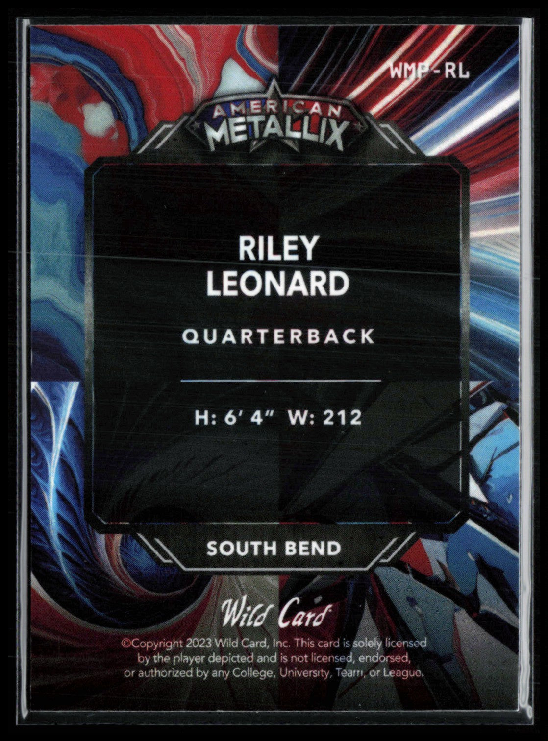 Riley Leonard 3/3 2023 Wild Card