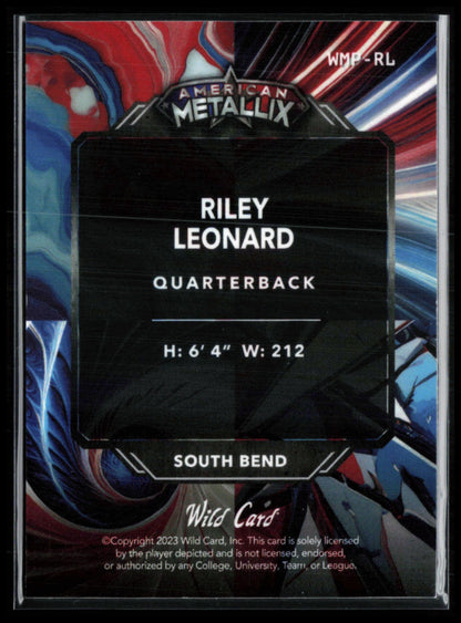 Riley Leonard 3/3 2023 Wild Card