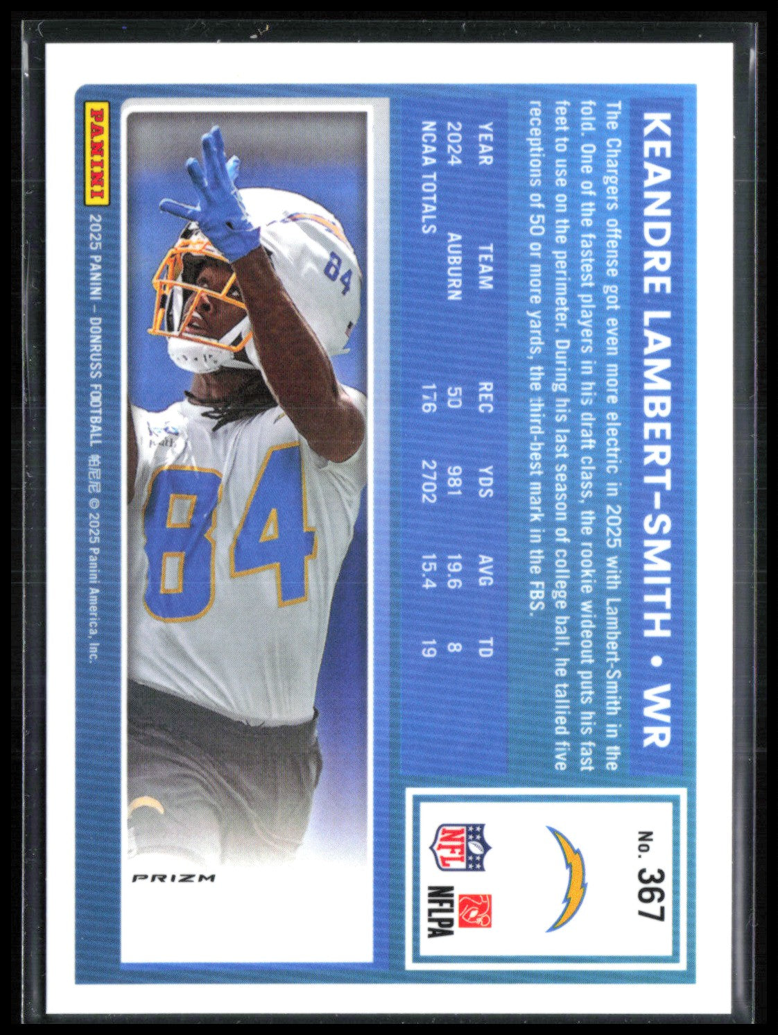 KeAndre Lambert-Smith RC Pink
