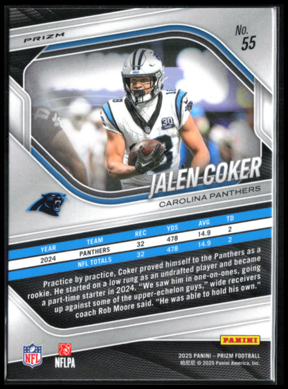 Jalen Coker White Disco