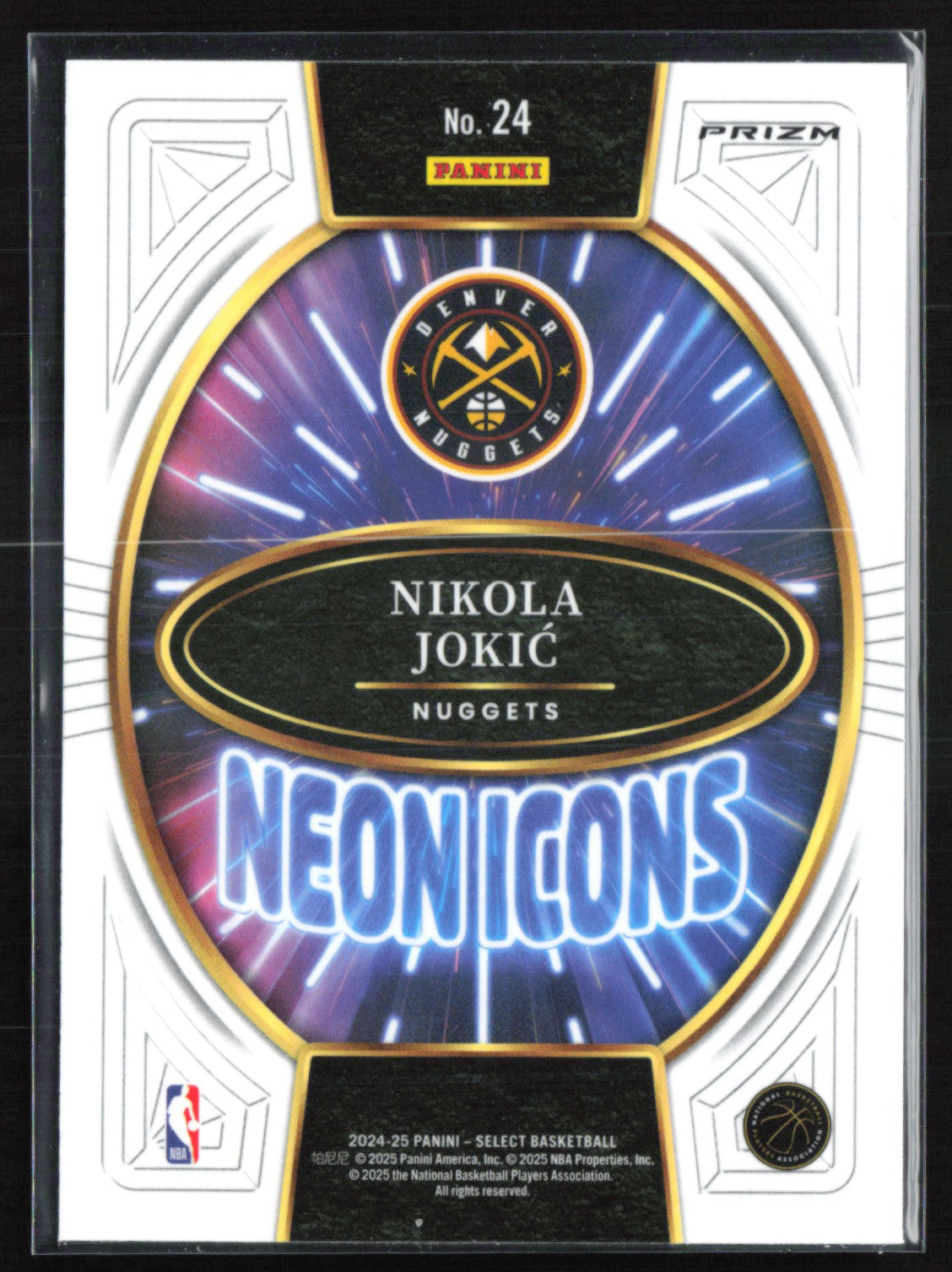 Nikola Jokic Neon Icons Green Prizm