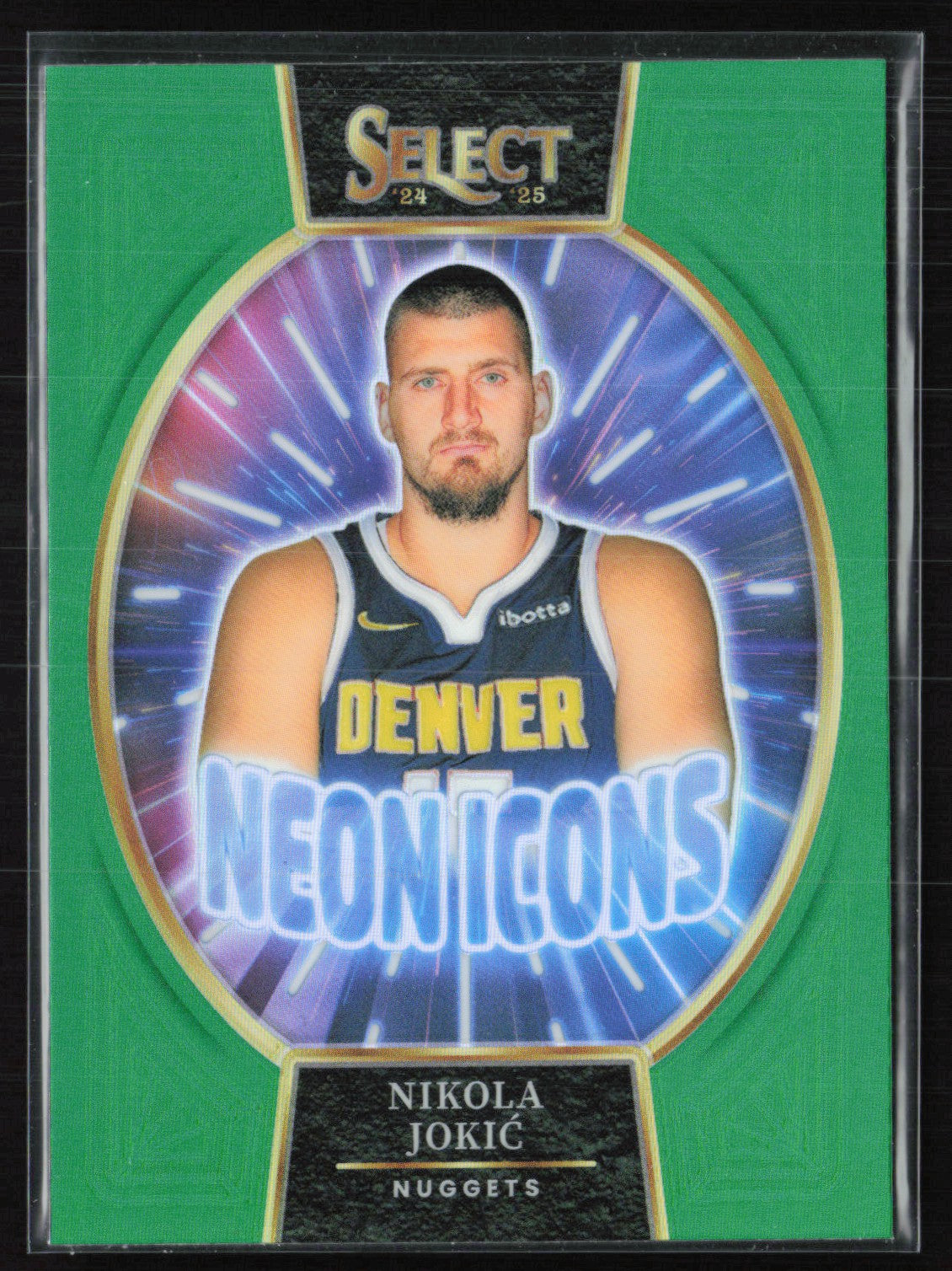 Nikola Jokic Neon Icons Green Prizm
