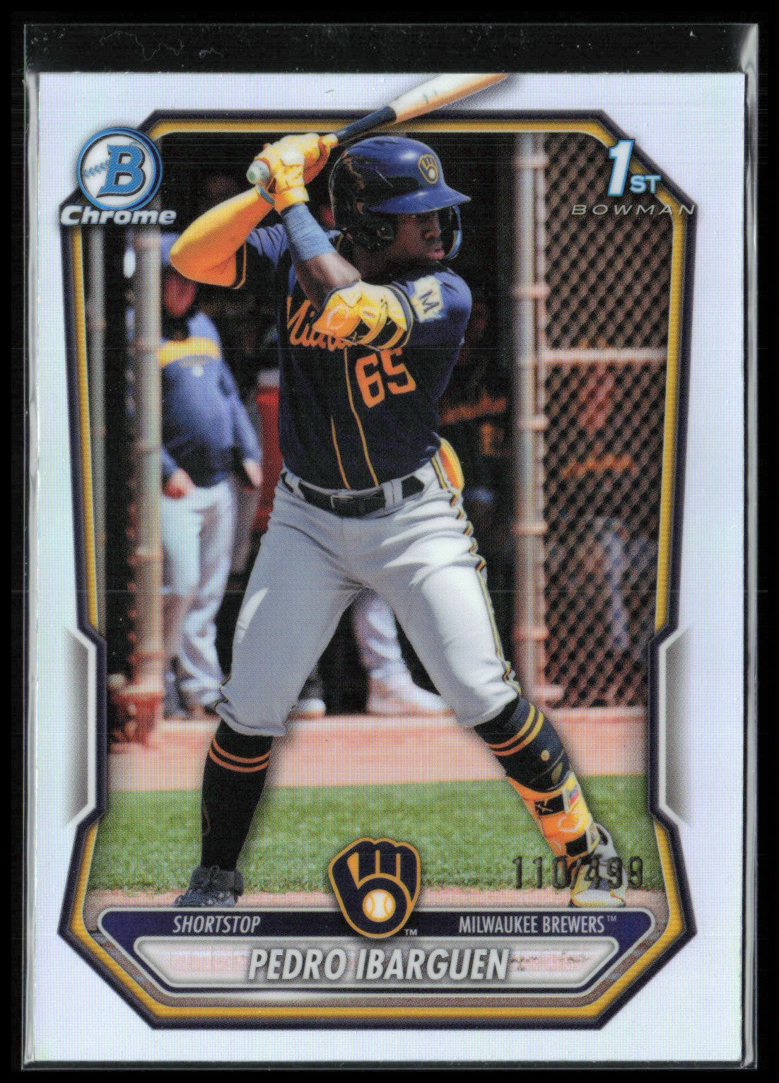 Pedro Ibarguen 1st Bowman /499 Refractor