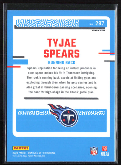 Tyjae Spears RC Holo