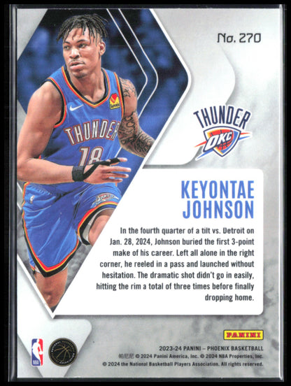 Keyontae Johnson RC Teal Velocity