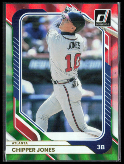 Chipper Jones Red Green Laser