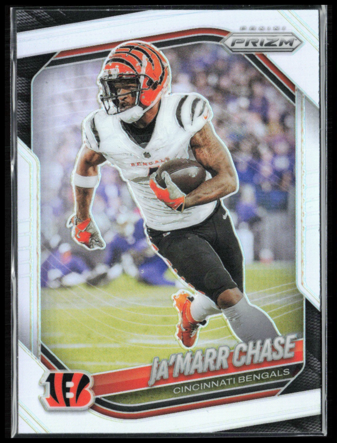 Ja'Marr Chase Silver Prizm