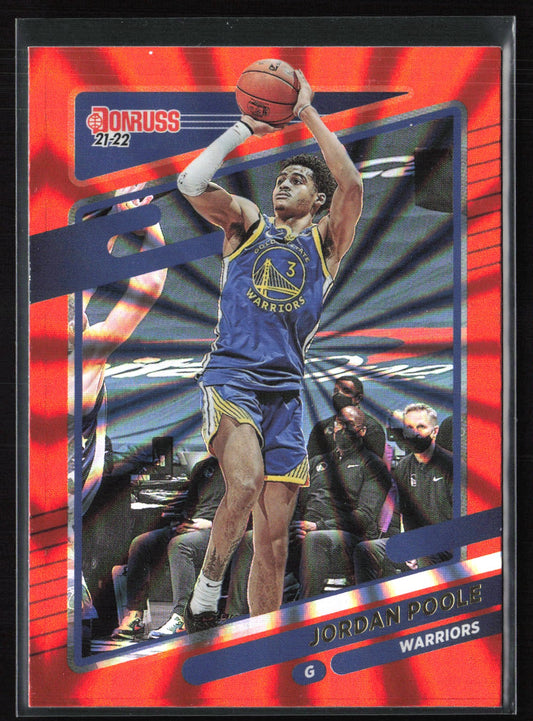 Jordan Poole Orange Laser