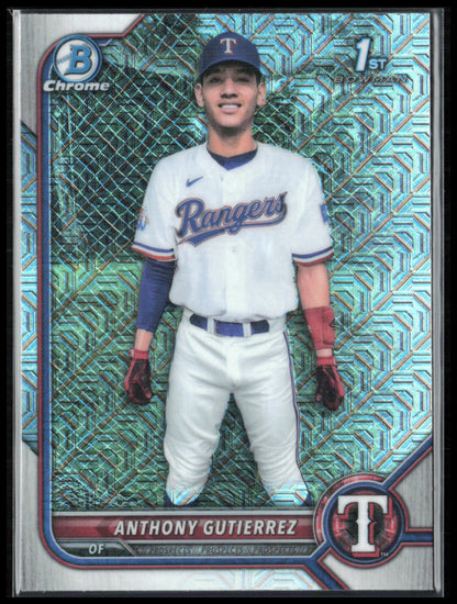 Anthony Gutierrez 1st Bowman Mojo