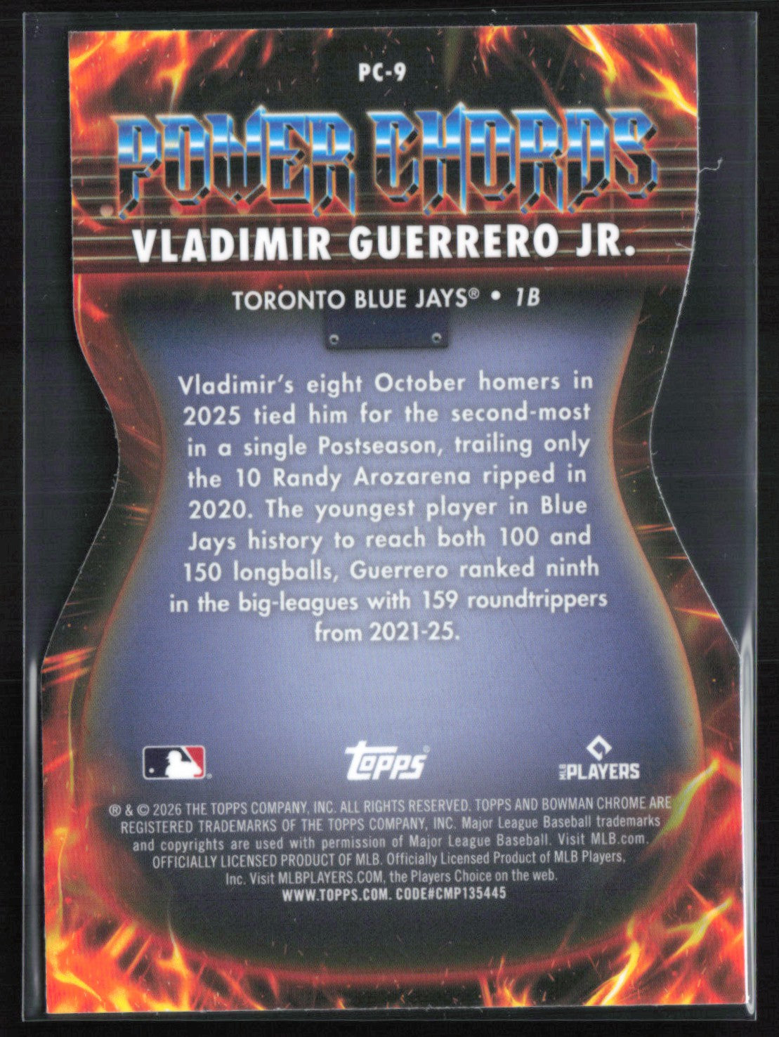 Vladimir Guerrero Jr. Power Chords