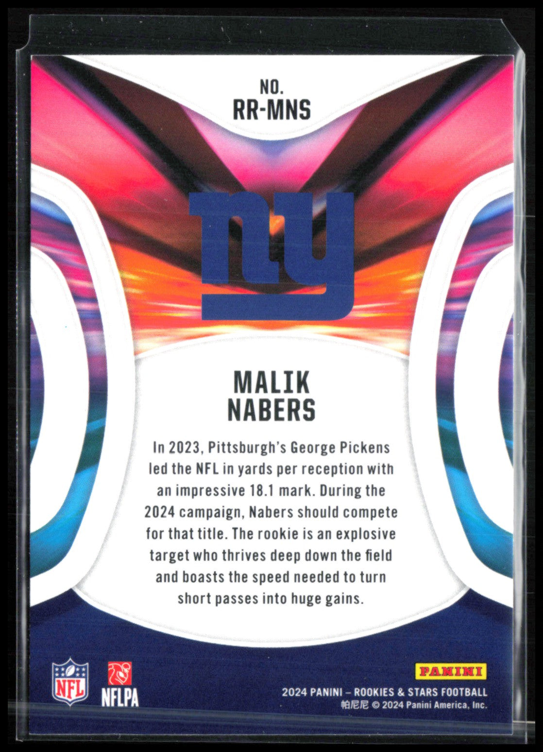 Malik Nabers RC Red
