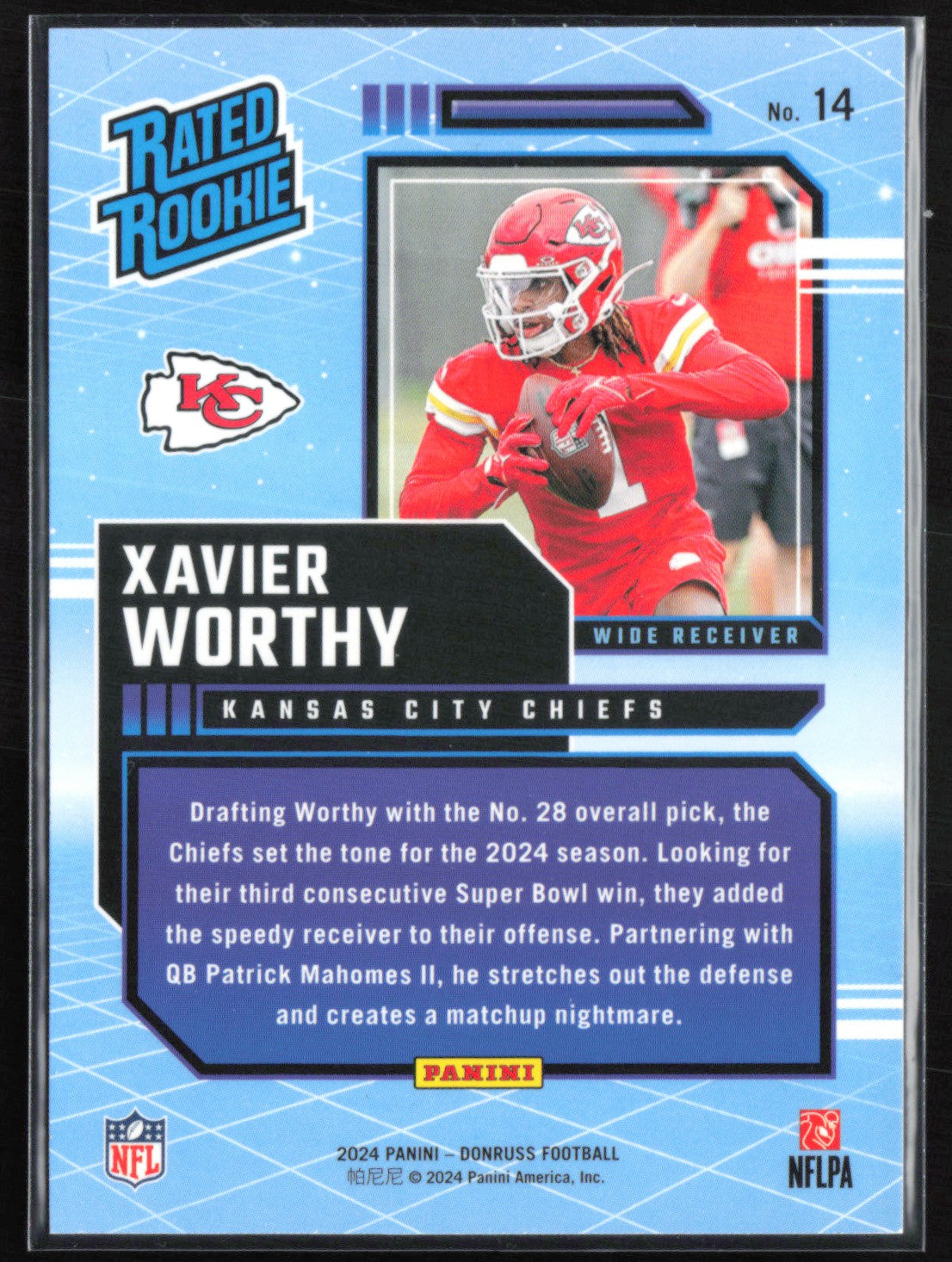 Xavier Worthy RC Retro