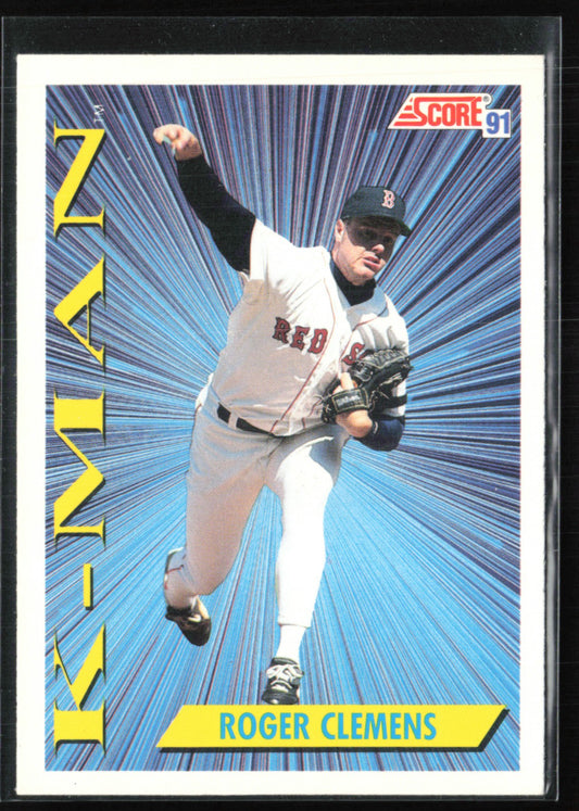 Roger Clemens K-Man 1991 Score