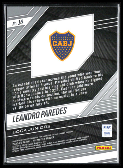 Leandro Paredes Fearless