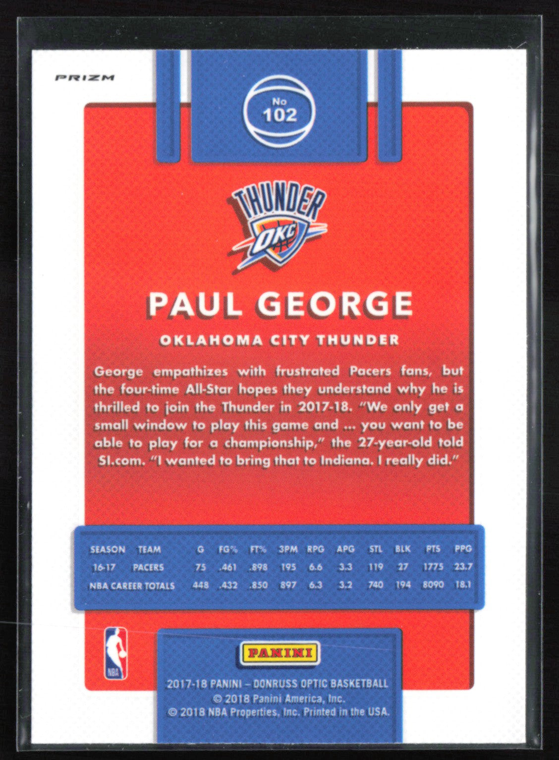 Paul George Holo