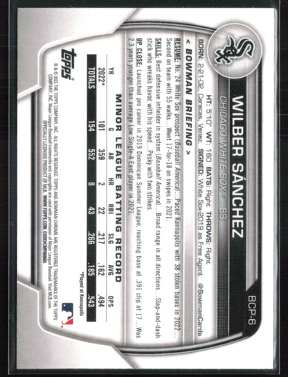 Wilber Sanchez 1st Bowman Atomic Refractor