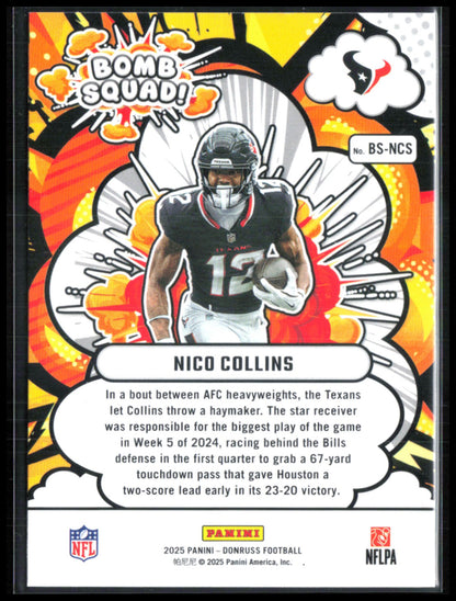 Nico Collins Bomb Squad