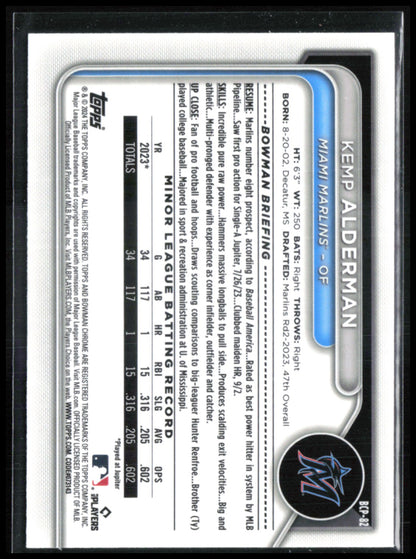 Kemp Alderman /399 Lava Refractor