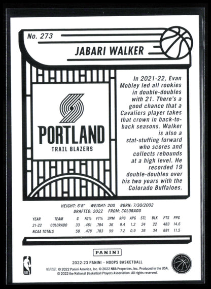 Jabari Walker RC