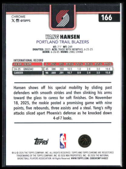 Yang Hansen RC RWB Refractor