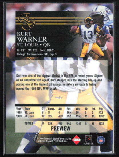 Kurt Warner
