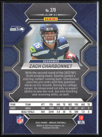 Zach Charbonnet RC Reactive Yellow