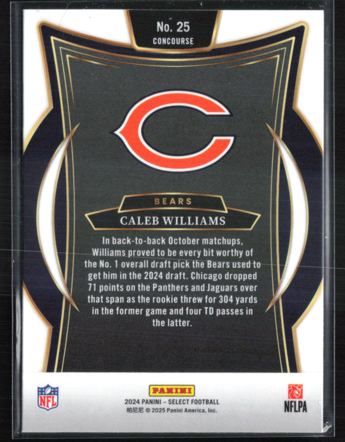 Caleb Williams RC Concourse
