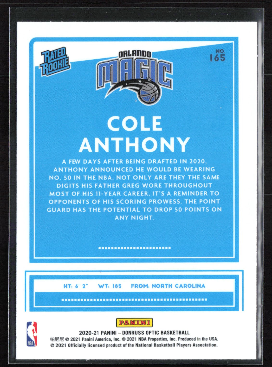 Cole Anthony RC Optic
